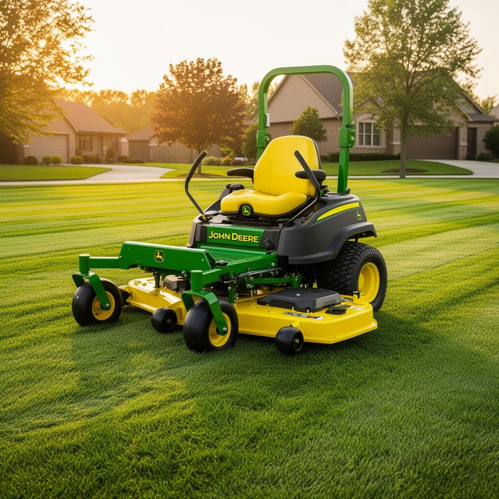 John Deere commercial lawn mower